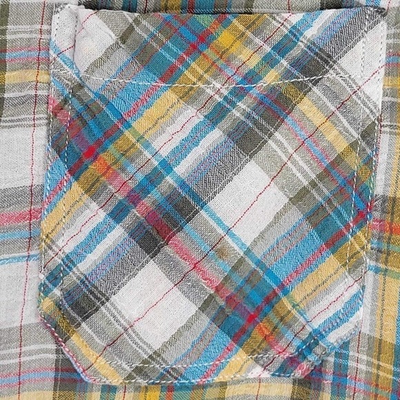 Kuhl Men’s Medium Multicolor Plaid Short Sleeve Button Up Shirt - Picture 6 of 12